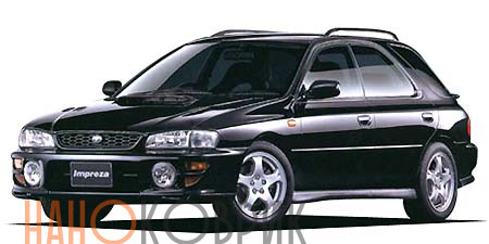 Автомобильные коврики ЭВА (EVA) для Subaru Impreza I  хэтчбек (GF) 1996-2000 