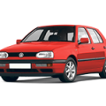 Автомобильные коврики ЭВА (EVA) для Volkswagen Golf III хэтчбек 5дв (Mk3) 1991-1999 