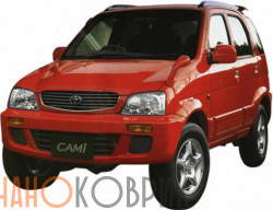 Автомобильные коврики ЭВА (EVA) для Toyota Cami I правый руль (4WD J100E) 1999-2006 