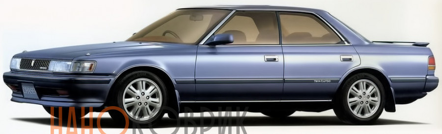 Автомобильные коврики ЭВА (EVA) для Toyota Chaser IV правый руль (X80 2WD) 1988-1992 