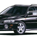 Автомобильные коврики ЭВА (EVA) для Subaru Impreza I правый руль хэтчбек (GF) 1996-2000 