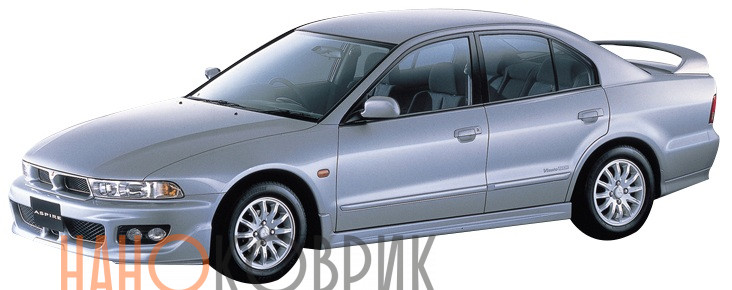 Автомобильные коврики ЭВА (EVA) для Mitsubishi Galant VIII правый руль (4WD) 1996-2005 