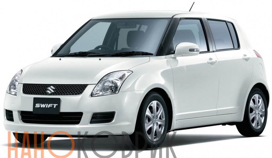 Автомобильные коврики ЭВА (EVA) для Suzuki Swift III правый руль (5 дв) 2004-2010 