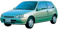 Toyota Starlet V правый руль (P90) (5 дв 2WD) 1995-1999