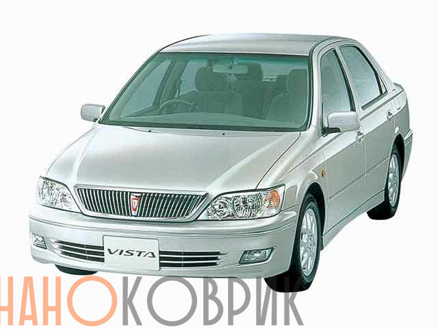 Автомобильные коврики ЭВА (EVA) для Toyota Vista V правый руль рестайлинг (V50) 2000-2003 