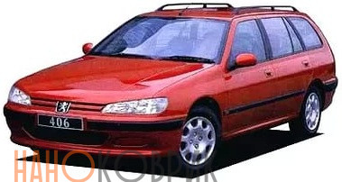 Автомобильные коврики ЭВА (EVA) для Peugeot 406 I универсал 1995-2005 