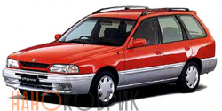 Автомобильные коврики ЭВА (EVA) для Nissan Wingroad I правый руль (Y10 4WD) 1996-1999 
