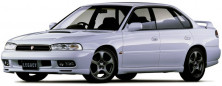 Subaru Legacy  II  правый руль седан (BD) 1993-1998