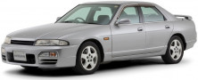 Nissan Skyline IX правый руль седан  (R33) 1993-1998