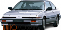 Автомобильные коврики ЭВА (EVA) для Honda Integra I правый руль (купе) (АV) 1985-1989 