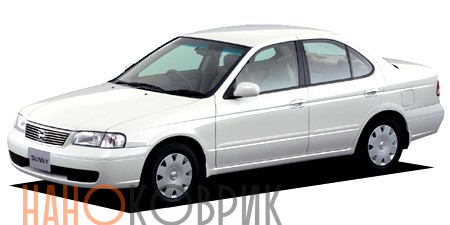 Автомобильные коврики ЭВА (EVA) для Nissan Sunny IX правый руль (B15) 1998-2004 