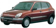 Toyota Duet I правый руль	(M100, M110 2WD) 1998-2004