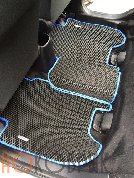 Автомобильные коврики ЭВА (EVA) для Honda Fit III правый руль (GP, GK)  2013- 