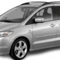 Автомобильные коврики ЭВА (EVA) для Mazda Premacy II правый руль (CR) (7 мест) 2005-2010 